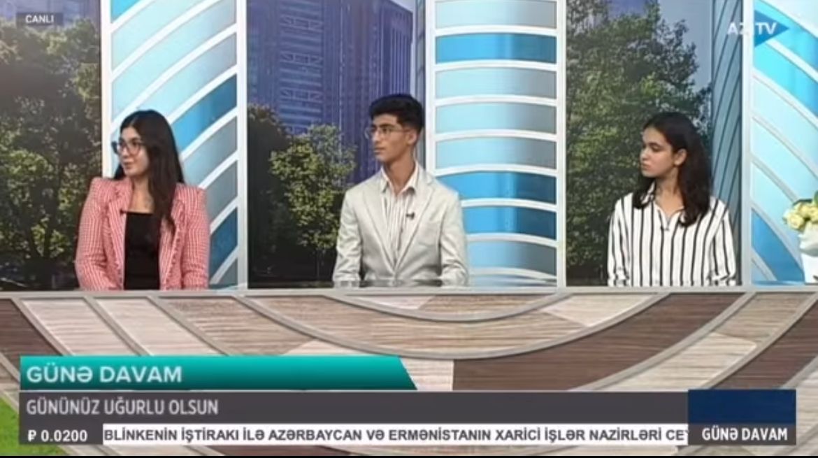 Uşaqlarımıza Öyrədək Team discussed future plans on AzTV.